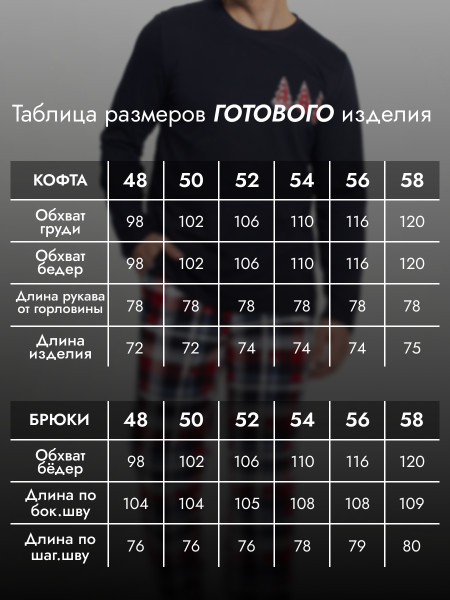 Пижама мужская кулирка с брюками Пижама мужская кулирка с брюками